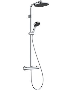 hansgrohe Activera S shower system 240 1jet 28078000 EcoSmart with Ecostat Fine Varia thermostat, water-saving 8 l/min, chrome