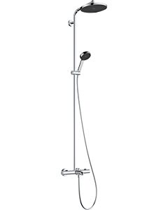 hansgrohe Activera S Duschsystem 240 28871000 1 Strahlart wassersparend mit Wannenthermostat Ecostat Fine, mit Wannenthermostat Ecostat Fine, chrom