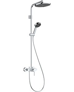 hansgrohe Activera S Duschsystem 240 28875000 1 Strahlart wassersparend mit Einhebelmischer Varia, mit Einhebelmischer Varia, chrom