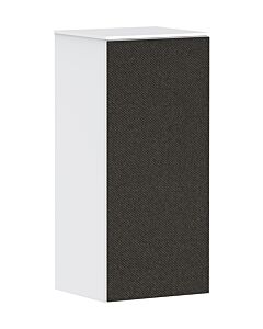Armoire mi-haute Hansgrohe Xevolos E 54215660 400 x 360 x 890 mm, droite, blanc mat, revêtement textile gris foncé