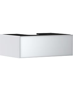 hansgrohe Xevolos E Waschtischunterschrank 54310320 780x550x275mm, 1 Schublade, mattweiß, weiß metallic