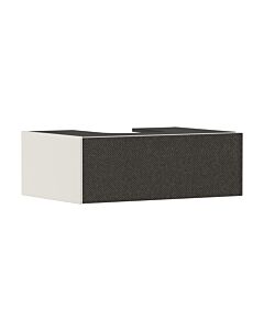 hansgrohe Xevolos E Waschtischunterschrank 54311660 780x550x275mm, 1 Schublade, sandbeige matt, Textil dunkelgrau