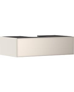hansgrohe Xevolos E Waschtischunterschrank 54314790 980x550x275mm, 1 Schublade, sandbeige matt, sandbeige metallic