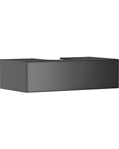 hansgrohe Xevolos E vanity unit 54315770 980x550x275mm, 1 drawer, slate grey matt, slate grey metallic