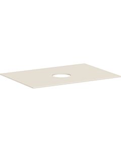 Console Hansgrohe Xevolos E 54328780 780 x 550 mm, beige sable mat, découpe centrale