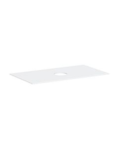 Console Hansgrohe Xevolos E 54329700, 980 x 550 mm, blanc mat, découpe centrale