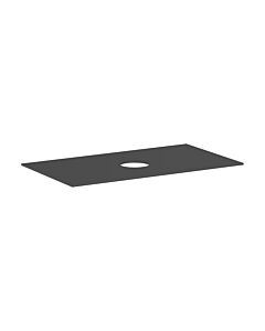 hansgrohe Xevolos E Konsole 54329760 980 x 550 mm, schiefergrau matt, Ausschnitt mittig