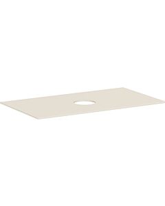 hansgrohe Xevolos E console 54329780 980 x 550 mm, sand beige matt, cutout in the middle