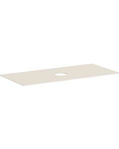 Console Hansgrohe Xevolos E 54330780 1180 x 550 mm, beige sable mat, découpe centrale