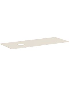 Console Hansgrohe Xevolos E 54333780 1370x550mm, découpe à gauche, beige sable mat