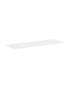 Console Hansgrohe Xevolos E 54335700 1570 x 550 mm, blanc mat, 2 découpes