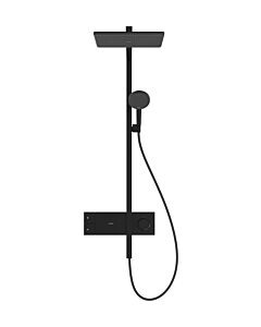 Système de douche hansgrohe Raindance Alive Q 24580670 type de jet 2000 avec ShowerSelect Comfort , 12 l/min, noir mat