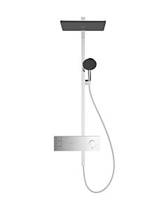 hansgrohe Raindance Alive Q Duschsystem 24590000 2 Strahlarten mit ShowerSelect Comfort, 12 l/min, chrom