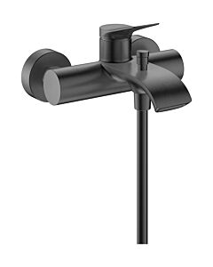 hansgrohe Vivenis Wannenarmatur 75423340 Aufputz, Ausladung 197mm, brushed black chrome