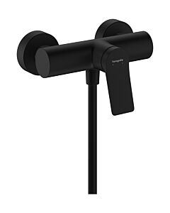hansgrohe Vivenis Einhebel-Duscharmatur 75623670 Aufputz, mit Schalldämpfer, schwarz matt