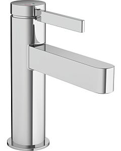 hansgrohe Finoris levier unique mitigeur lavabo 76012000 ComfortZone 100, avec ouverture par pression garniture de vidange , chromé