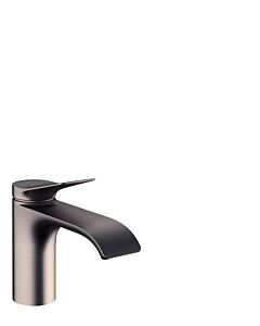 Mitigeur lavabo Hansgrohe Vivenis 75012340 sans bonde clic-clac, finition chrome noir brossé