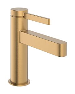 Mitigeur lavabo Hansgrohe Finoris 76010140 avec bonde à ouverture par pression, bronze brossé