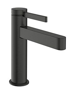 Mitigeur lavabo Hansgrohe Finoris 76023340 avec bonde à ouverture par pression, finition chrome noir brossé