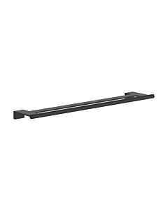 Porte-serviettes mural hansgrohe AddStoris S 41763670, 2 supports, noir mat