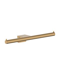 hansgrohe AddStoris S Toilettenpapierhalter 41768140 Wandmontage, doppelt, brushed bronze