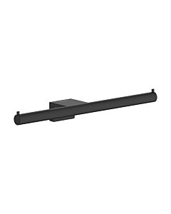 Porte-papier toilette mural double hansgrohe AddStoris S 41768670, noir mat