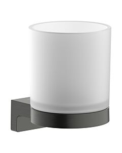 hansgrohe AddStoris S Zahnputzbecher 41769340 Wandmontage, brushed black chrome