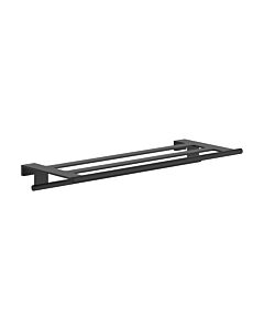 hansgrohe AddStoris S towel shelf 41781670 with towel rail, wall-mounted, matt black