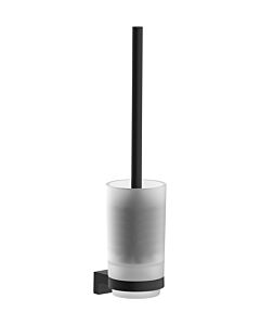 Porte-brosse WC mural hansgrohe AddStoris S 41782670, noir mat
