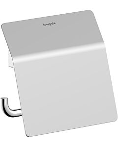 hansgrohe AddStoris S Toilettenpapierhalter 41783000 mit Deckel, chrom
