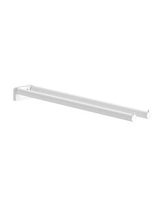Porte-serviettes mural hansgrohe AddStoris S 41787700, deux bras, blanc mat