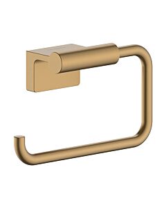 Porte-papier toilette Hansgrohe AddStoris S 41788140 sans couvercle, bronze brossé