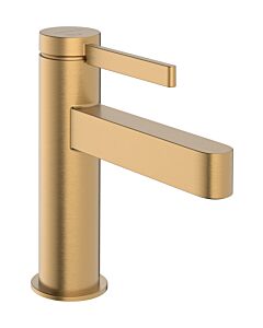 Mitigeur lavabo hansgrohe Finoris 76012140 ComfortZone 100, avec bonde à ouverture par pression, bronze brossé