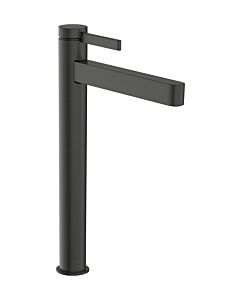Mitigeur lavabo Hansgrohe Finoris 76072340 avec bonde à ouverture par pression, saillie 208 mm, chrome noir brossé