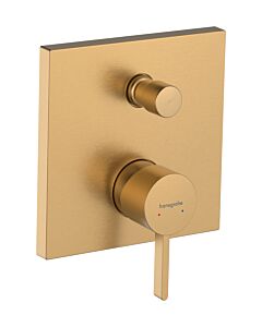 Kit d&#39;installation Hansgrohe Finoris 76415140 pour mitigeur de baignoire encastré, bronze brossé