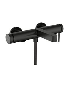 hansgrohe Finoris Wannenarmatur 76420340 Aufputz, Ausladung 194mm, brushed black chrome