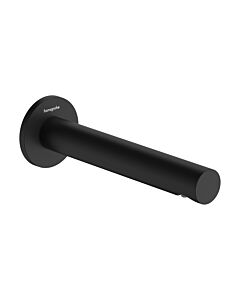 Bec de baignoire Hansgrohe Zesis S 74410670, saillie 181 mm, fixation murale, noir mat
