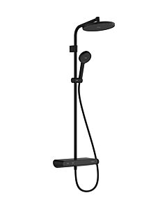 hansgrohe Activera S Brausesystem 28639670 240 mm Brausekopf, 1jet, matt schwarz