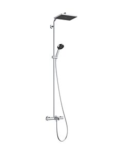 Système de douche Hansgrohe Activera Q 28753000, pommeau de douche 290 x 180 mm, 1 jet, chromé