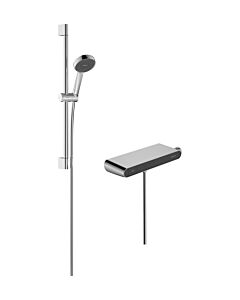 hansgrohe Activera Select S shower system 28087000 95 mm shower head, 2jet, surface-mounted, chrome