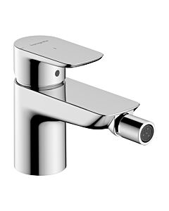 hansgrohe Neovis Q Bidetarmatur 71282000 mit Push-Open Ablaufgarnitur, chrom