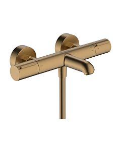 hansgrohe Ecostat Element Wannenthermostat 13347140 Aufputz, Ausladung 177mm, 1 Verbraucher, brushed bronze