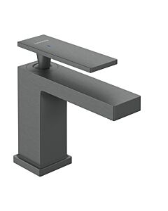 hansgrohe Tecturis E Standventil 73013340 Ausladung 122mm, mit Hebelgriff, brushed black chrome