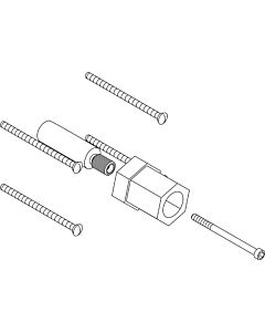 hansgrohe Verlängerungsset 92615000 40 mm, für Ecostat-UP