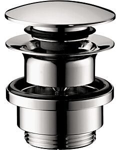 hansgrohe Ablaufgarnitur Push Open 50100000 chrom, 11/4", Messing, ohne Kipphebel