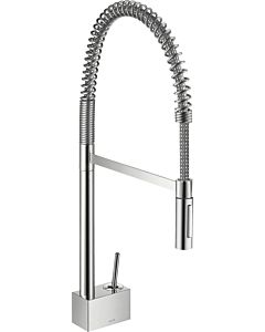hansgrohe Axor Starck kitchen faucet 12803000 swiveling spout 360 degrees, chrome