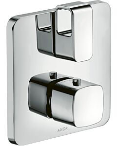hansgrohe Thermostat Fertigset Axor Urquiola Unterputz, mit Ab- und Umstellventil, chrom