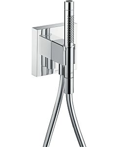 Axor Starck Organic Portereinheit 12626000 chrom Wannen Set, mit Schlauchanschluss und Handbrause