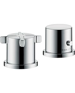 hansgrohe Axor Citterio E Wannen Armatur 36412000 chrom, 2-Loch Wannenrand Thermostat