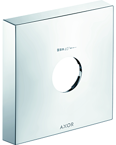 hansgrohe Axor Verlängerungsrosette 14966000 1-Loch, eckig, Pfeil, chrom
